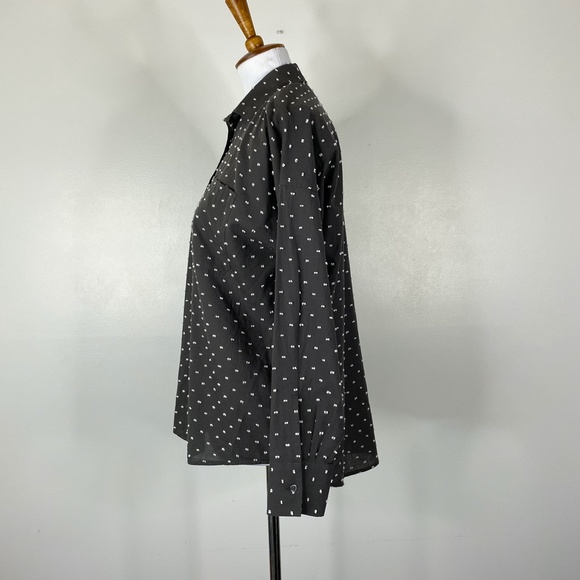 ATM ANTHONY THOMAS MELILLO Clip Dot Boyfriend Shirt XS NWT - Picture 5 of 14